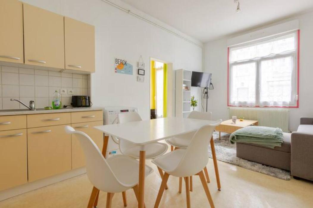 ++++ Central Charmant 70M2 Avec Balcon, Mer A 200 M Et Rue Pietonne A 300 M ++++ Berck Bagian luar foto